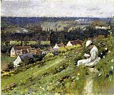 Theodore Robinson Val d'Arconville painting